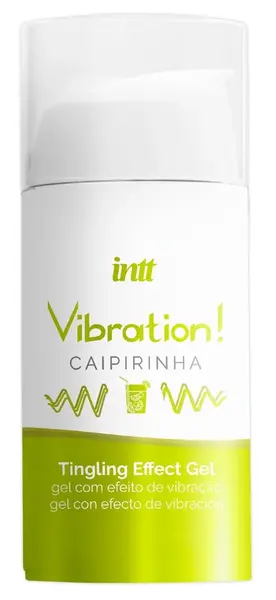 intt Vibration! Caipirinha 15ml Stimulating Gel with Fruity Aroma