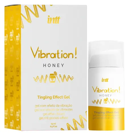 intt Vibration! Honey 15ml Stimulating Gel with Warming Effect
