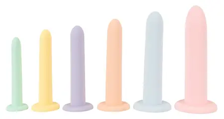 You2Toys Six in a Row Silicone Training Set 6 Sizes Pastel Colors