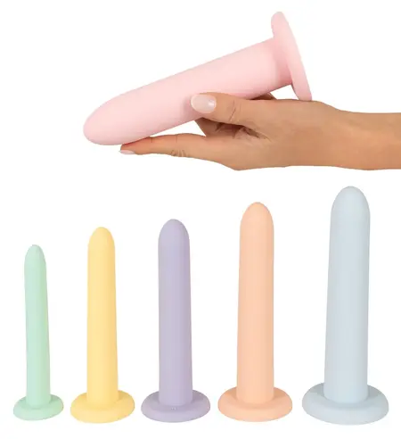 You2Toys Six in a Row Silicone Training Set 6 Sizes Pastel Colors