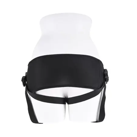 Sportsheets Breathable Strap-On Harness Black Adjustable Comfort Fit