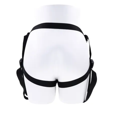 Sportsheets Dual Desires Adjustable Strap-On Harness Black