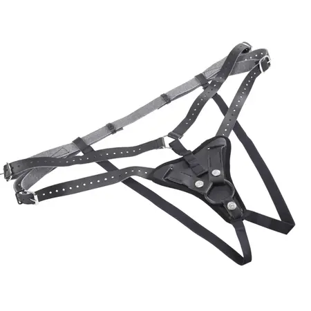 Sportsheets Aurora High Waisted Harness Adjustable Black 60” Max