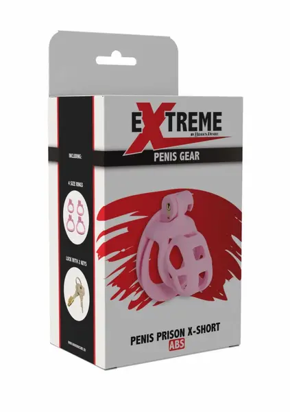 EXTREME by HIDDEN DESIRE X-Short Cage System, ABS, Adjustable, Black