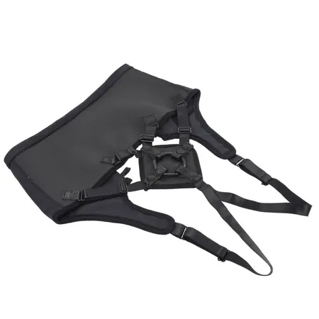 Sportsheets High Waisted Corset Harness Black Adjustable 28-60