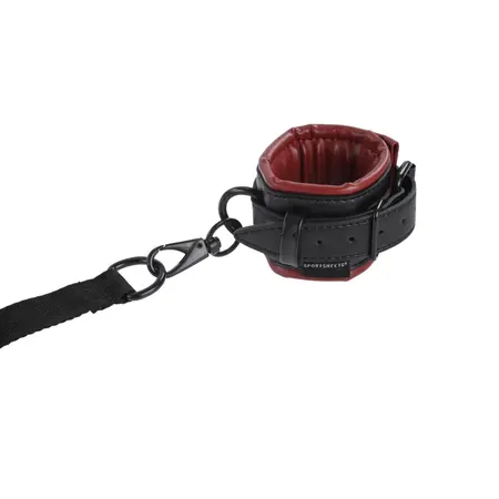 Sportsheets Saffron Under the Bed Adjustable Restraint System Red/Black