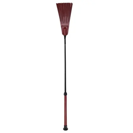 Sportsheets Saffron Fringe Crop - Red & Black, 23.75'' Dual-Layer Tip