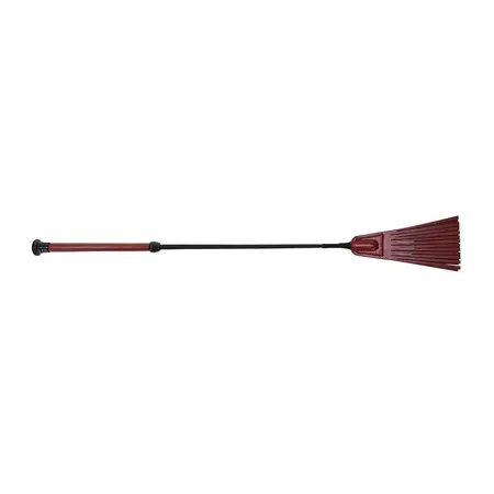 Sportsheets Saffron Fringe Crop - Red & Black, 23.75'' Dual-Layer Tip