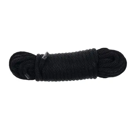 Sportsheets Tied & Twisted Black Bondage Set with Rope & Accessories