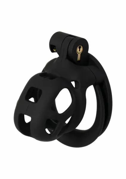 EXTREME by HIDDEN DESIRE X-Short Cage ABS Secure Lock System Black
