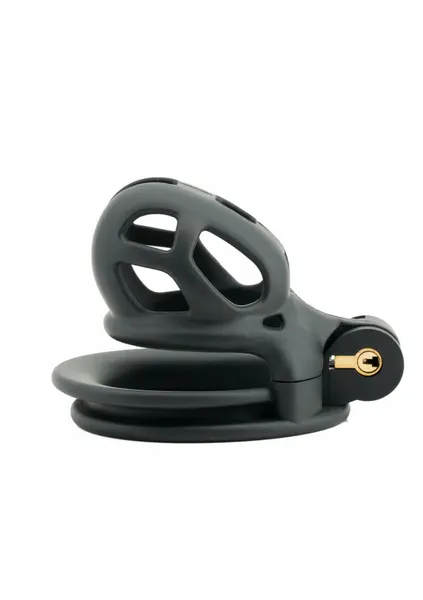 EXTREME by HIDDEN DESIRE X-Short Cage ABS Secure Lock System Black
