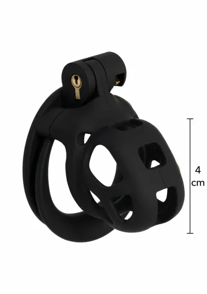 EXTREME by HIDDEN DESIRE X-Short Cage ABS Secure Lock System Black