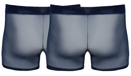 Svenjoyment Men's Transparent Blue Pants 2-Pack S-L Lightweight Polyamide
