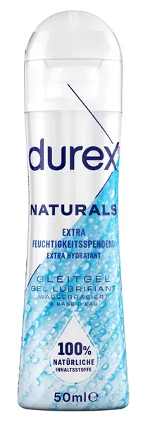 Durex Naturals Extra Wet Intimate Gel 50ml - 100% Natural Formula