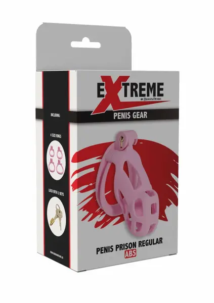 EXTREME by HIDDEN DESIRE Penis Prison Regular ABS Cage System Black