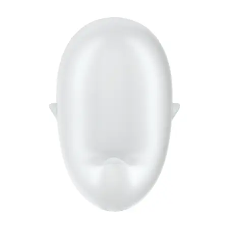 Satisfyer Cutie Ghost Air Pulse Intimate Device White Waterproof