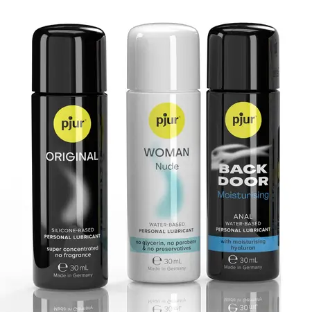 pjur Pride Box Set - 3-Pack Lubricant Collection, 3 x 30ml