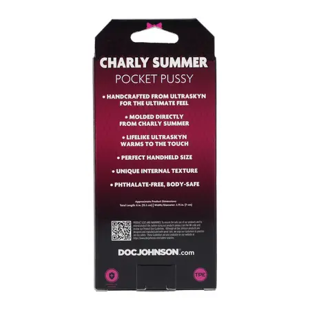 Doc Johnson Charly Summer ULTRASKYN Vanilla Compact Intimate Device
