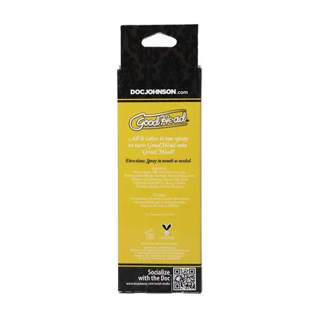 GoodHead Juicy Head Dry Mouth Spray Pineapple 59ml Sugar-Free Vegan