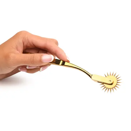 Gold Sensation Wartenberg Wheel Stainless Steel Golden 18cm