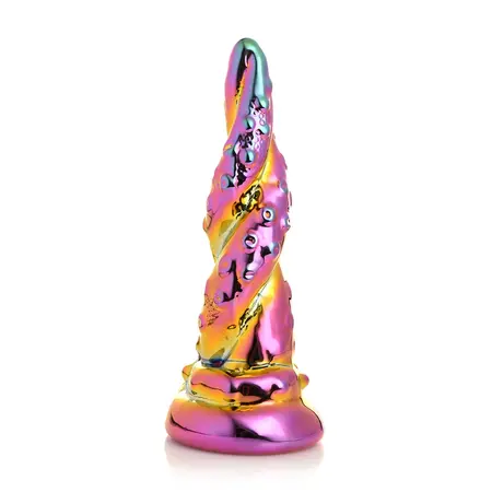 Creature Cocks Enchantress Rainbow Glass Model - Textured Artistic Design