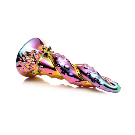 Creature Cocks Enchantress Rainbow Glass Model - Textured Artistic Design