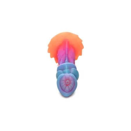 Blush Novelties Aqua Cock Silicone Model Glow-in-the-Dark Blue 20 cm