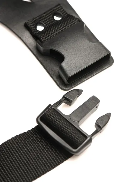 XR Brands Thunder Strap Wand Thigh Harness Black Adjustable Vegan