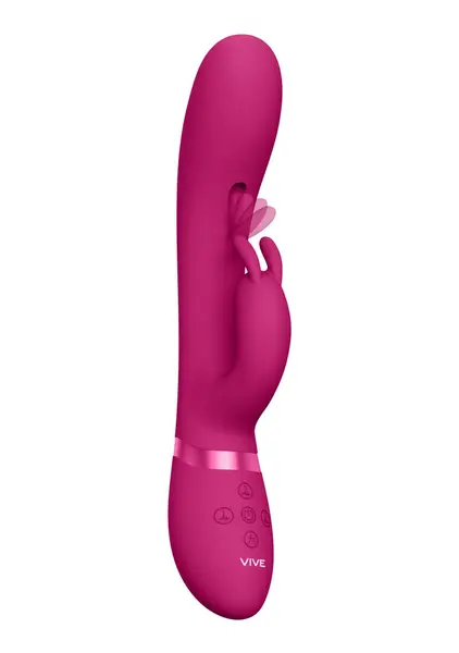 Tama Wave Pink Multi-Motor Silicone Intimate System, Waterproof