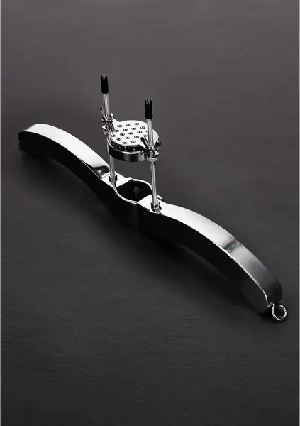 Mystim Ultimate Humbler Stainless Steel 4-in-1 Lockable Chastity Device