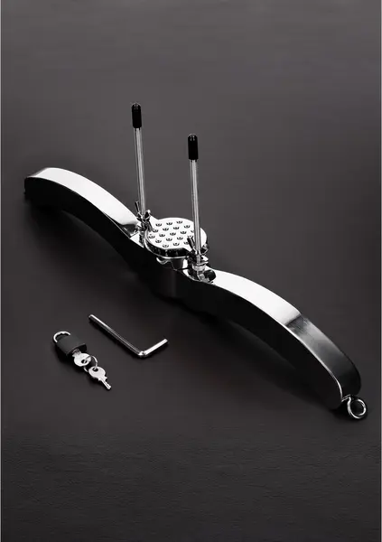 Mystim Ultimate Humbler Stainless Steel 4-in-1 Lockable Chastity Device