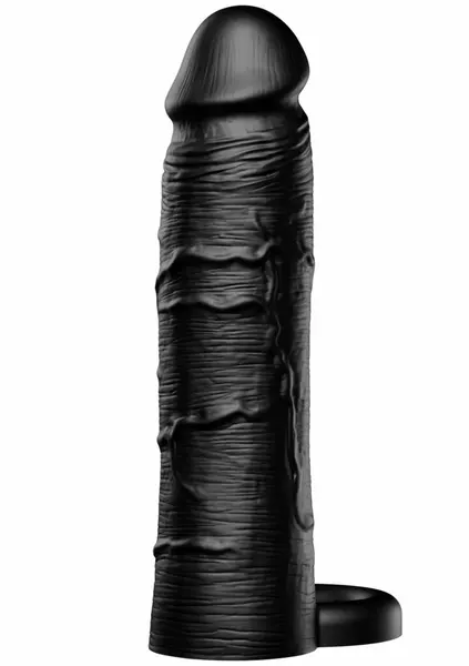HIDDEN DESIRE INFERNO Liquid Silicone Extension Sleeve 18cm with Ring