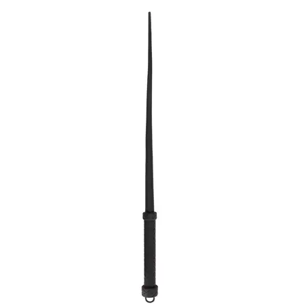 EasyToys Silicone Impact Tail Whip Black - Flexible Precision Model