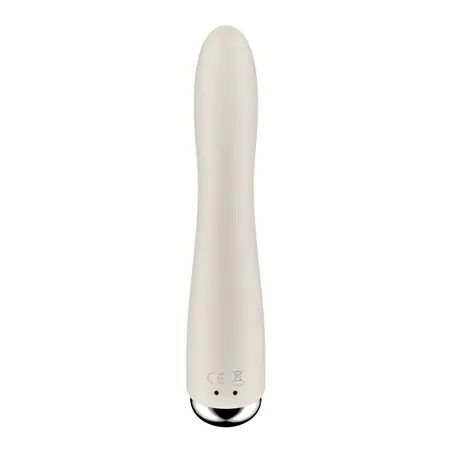 Satisfyer Spinning Vibe 1 Intimate Machine Rotating Tip Beige