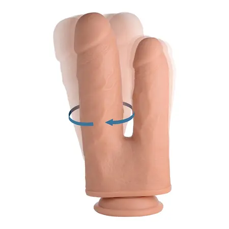 Double Shot Liquid Silicone Dual-Ended Model 20.5 cm Vibrating System