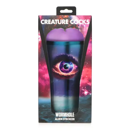 Wormhole Alien Intimate Machine Purple - Textured Silicone System
