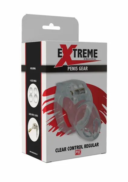 EXTREME by HIDDEN DESIRE Clear Control Cage Regular Acrylic System