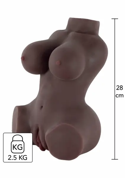 HIDDEN DESIRE Bangers Ebony Goddess Intimate Machine 2.5kg TPE Black