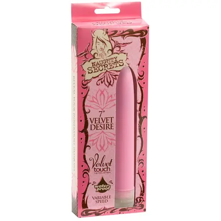 Doc Johnson Velvet Desire 18 cm Pink Multi-Speed Waterproof Intimate Device
