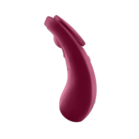 Satisfyer Sexy Secret Wireless Panty Device, App Control, Silicone, Black