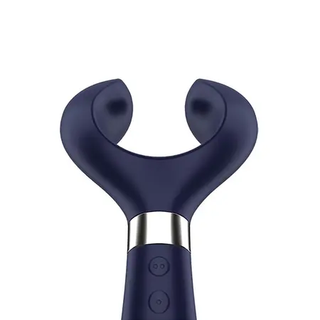 Satisfyer Endless Fun Partner Rotating Multi-Use Silicone Device Black