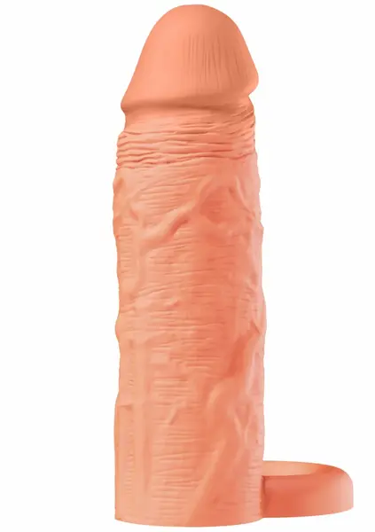HIDDEN DESIRE INFERNO Liquid Silicone Extension Sleeve 15 cm with Ring