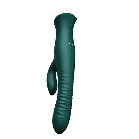 ZALO MOSE Rabbit Thruster Intimate Machine Turquoise Green