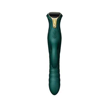 ZALO MOSE Rabbit Thruster Intimate Machine Turquoise Green