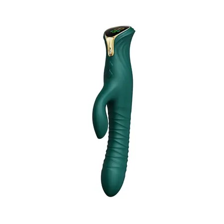 ZALO MOSE Rabbit Thruster Intimate Machine Turquoise Green