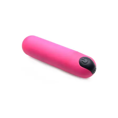 Bang! Bullet Compact Remote-Controlled Wireless Vibrating Device Black