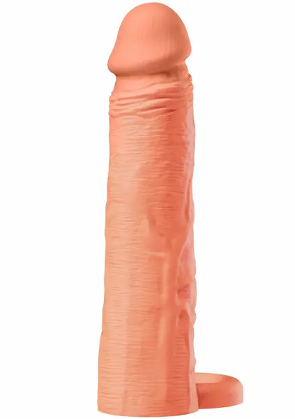 INFERNO by HIDDEN DESIRE Liquid Silicone Extension Sleeve 20 cm with Ring