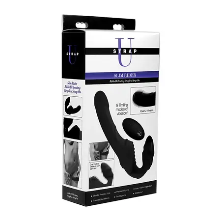XR Brands Pro Rider Silicone Strapless Remote-Controlled Double-Sided Model