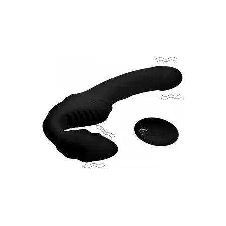 XR Brands Pro Rider Silicone Strapless Remote-Controlled Double-Sided Model