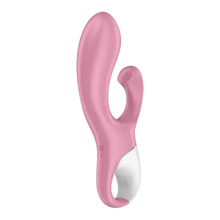 Satisfyer Air Pump Bunny 2 Light Red Intimate Air System Toy